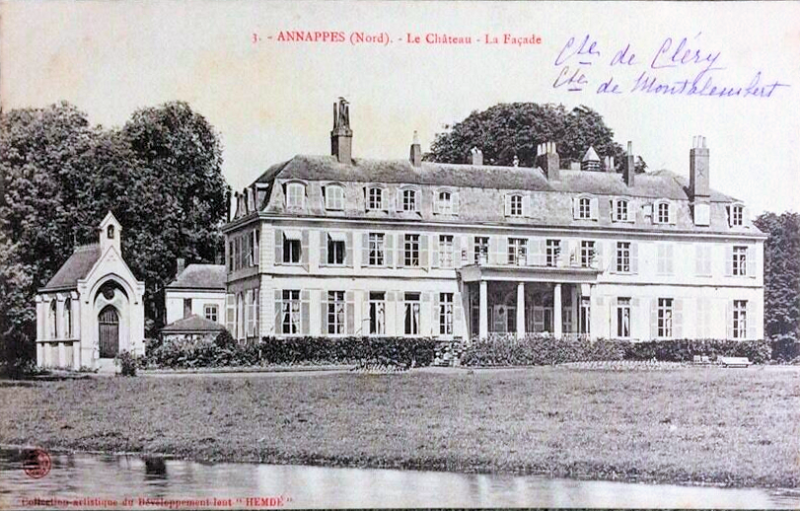 CPA-ANNAPPES-59-Le-Chateau-Facade
